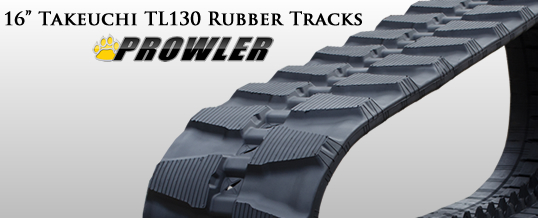 16 Inch Takeuchi TL130 Rubber Tracks