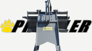 Pallet Fork Grapple Front View