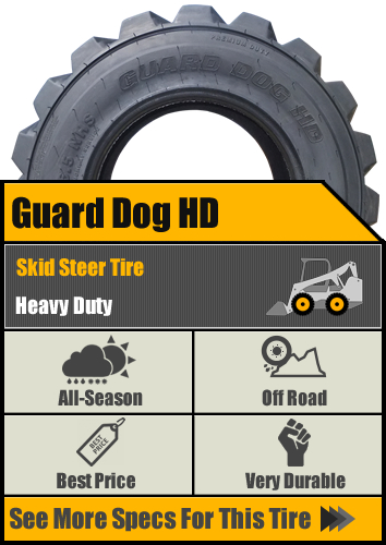Carlisle Guard Dog Skid Steer Tire
