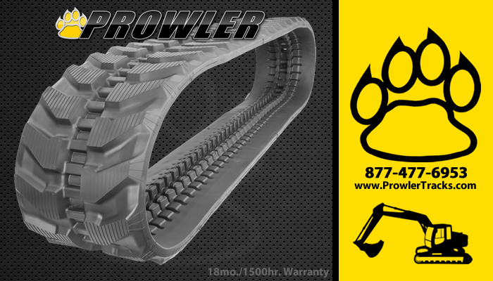 350x54.5 Rubber Track Tread Pattern