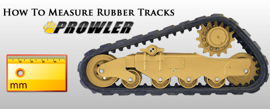 How To Properly Measure Your Rubber Track Size